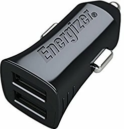 Energizer Hightech biloplader 2× USB 2,4 A sort