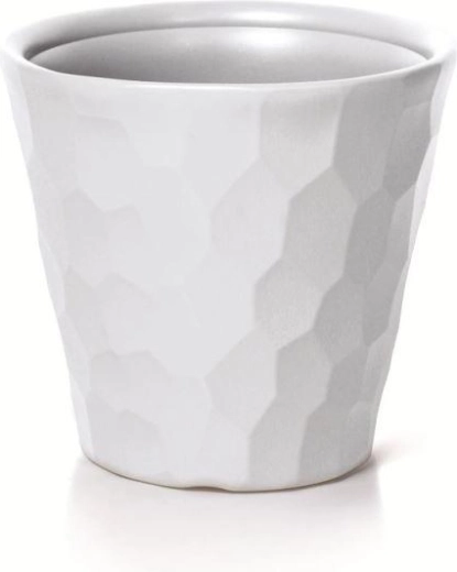 Rocka blomsterkrukke hvid 35 cm