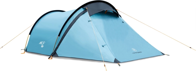 Turisttelt til 2 personer NILS Camp North Peak blå