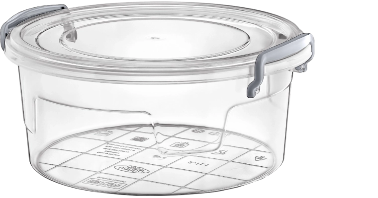 Rund plastboks Multi Box 2,1 l