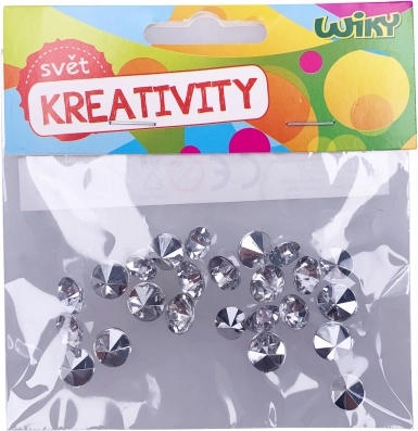 Kreativt Sæt af Små Diamanter