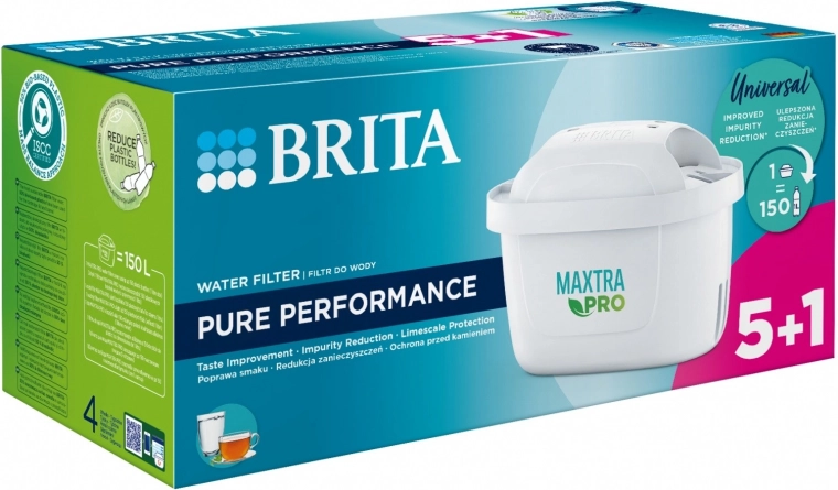 Udskiftelig filterpatron BRITA Maxtra Pro Pure Performance 5+1 stk