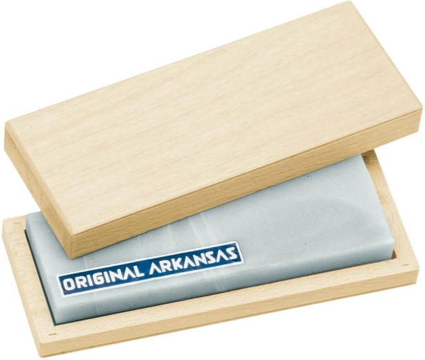 Arkansas slibesten 8000, 20 × 5 cm Herbertz