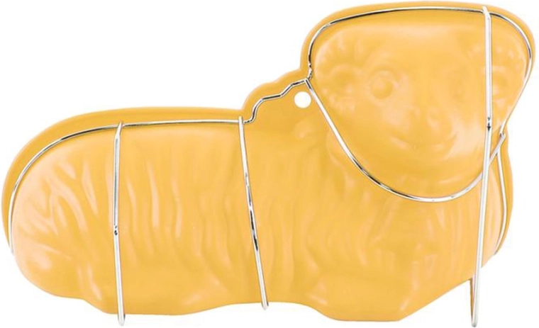 Silikoneform til påskelam med metalstativ 32 × 16 × 9 cm