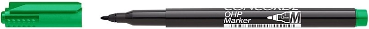 Concorde OHP M permanent grøn markør