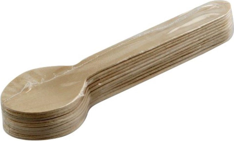 Engangsskeer i træ 160 mm (10 stk.)