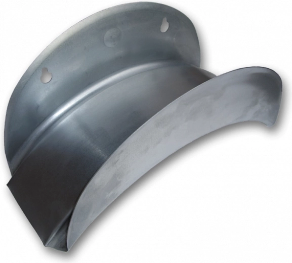 vægholder til havevandslange i galvaniseret metal