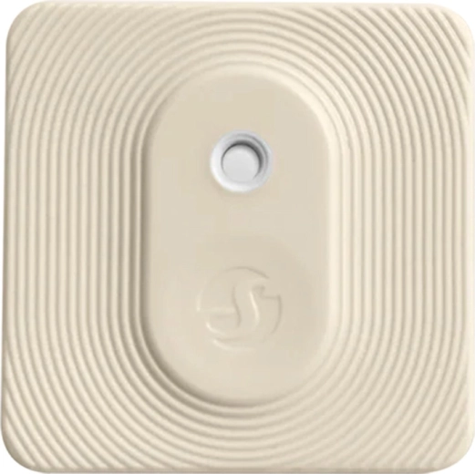 Zigbee temperatur- og fugtsensor Shelly H&T ZB – elfenbensfarvet