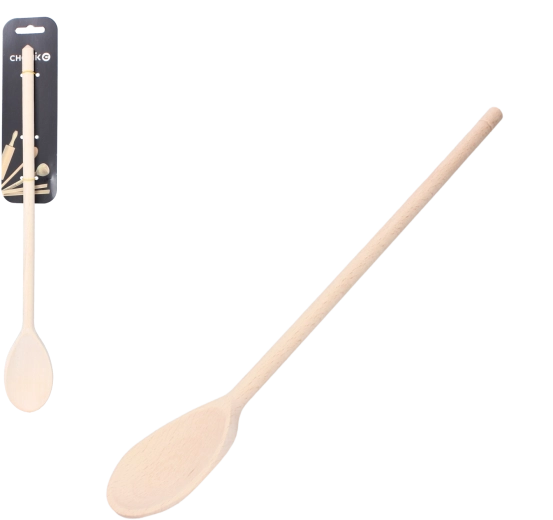 Svensk træ-køkkenske 40 cm af bøgetræ