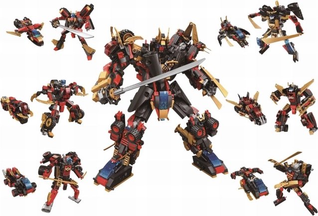 Qman Stjernekernens Vogtere - Byggesæt 6-i-1