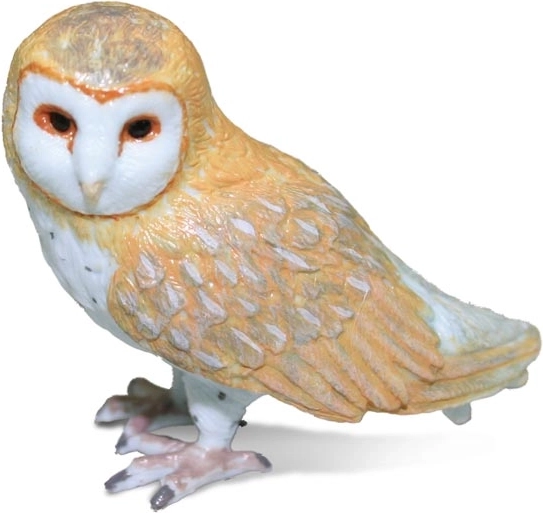 Collecta slørugle – plastikfigur