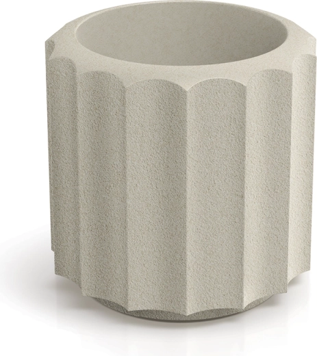 Urtepotteskjuler Rona Line 38 cm sand