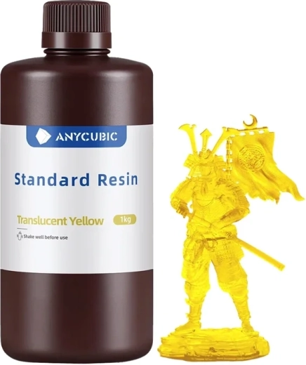 Anycubic Standard Resin transparent gul