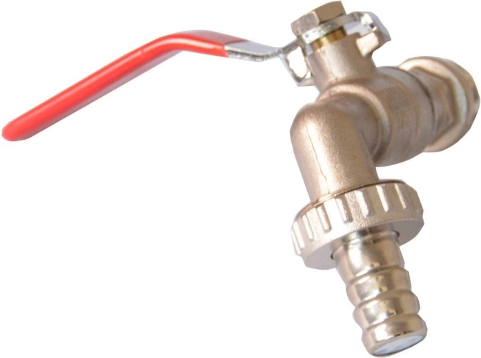 Have-kuglehane med håndtag 1/2" og 3/4"