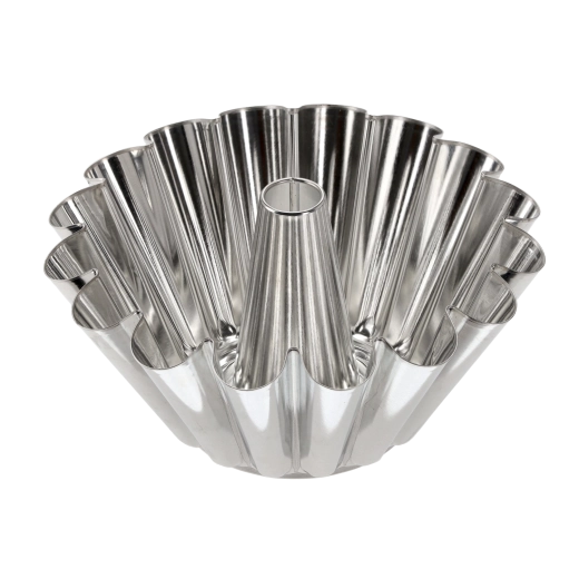 Randform med rør 23 cm af fortinnet blik