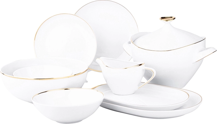 MariaPaula Moderna Gold middagsservice til 6 personer / 24 dele