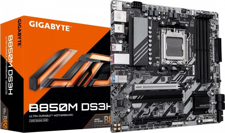 Gigabyte B850M DS3H – AM5 bundkort til gaming