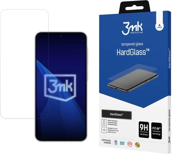 Beskyttelses-hærdet glas 3MK HardGlass til Samsung Galaxy A37 5G