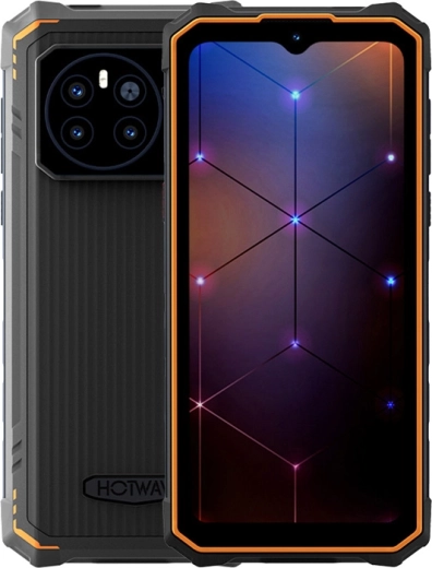Robust smartphone HOTWAV Cyber 13 orange