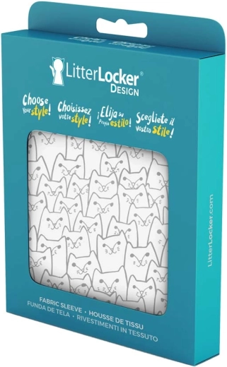 LITTER LOCKER tekstiltrekk til spand Design Cats