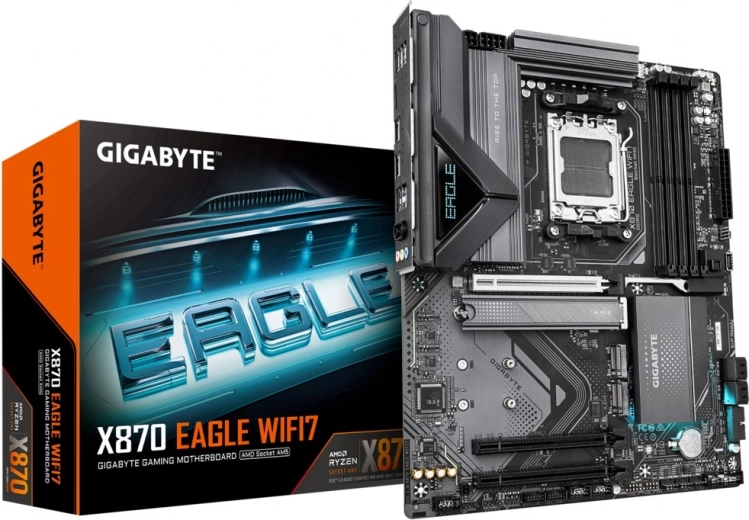 Gigabyte X870 EAGLE WIFI 7 bundkort AM5, DDR5, ATX