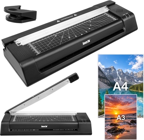 A3-laminator med skæremaskine Izoxis