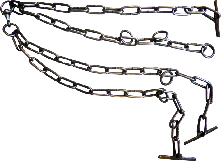 Dobbelt bindetov til kvæg 5 mm, 135 cm