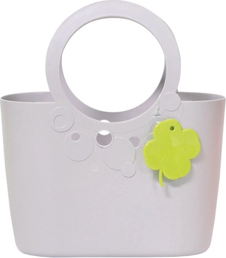 Stilfuld plasttaske LILY, lysefiolett 6,4 l