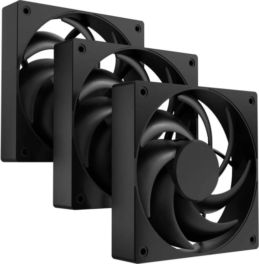 Fury SAI S12 PWM sæt med 3 blæsere, sort