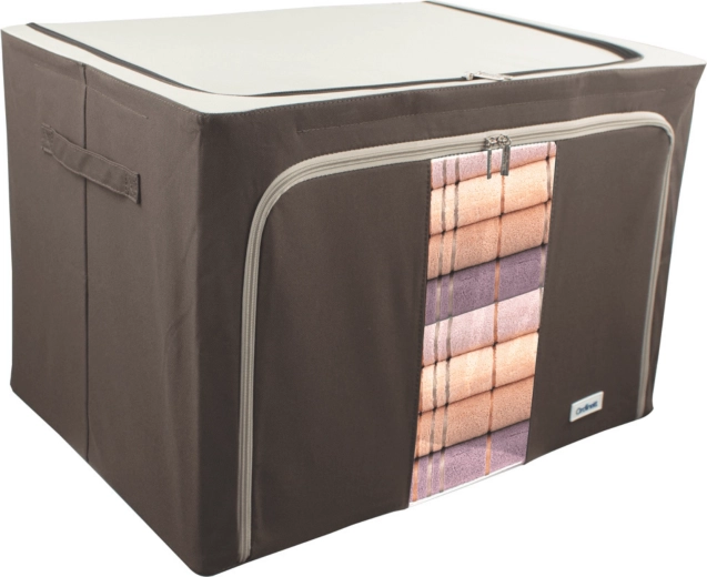 Tekstilboks til tøj med vindue 100 l KAMAI ORDINETT