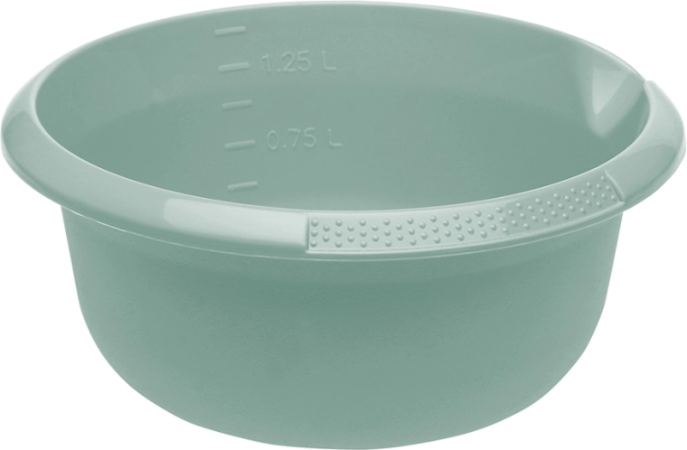 Rund skål med hældetud Nordic Green 20 cm, 1,5 l