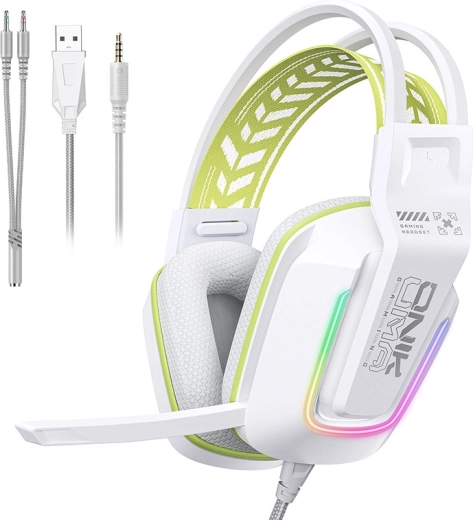 Gamingheadset Onikuma X13 hvid