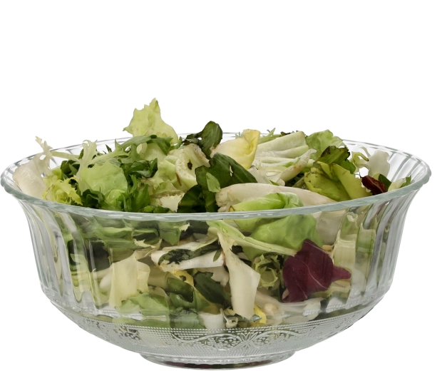 Glasskål til salat 20 cm, 1,42 l