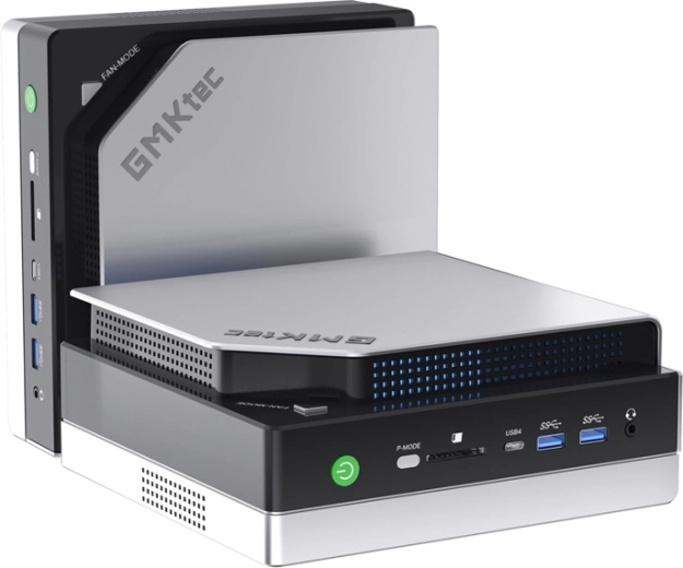 Gmktec evo-x2 mini pc med amd ryzen ai max+ 395, 64 gb ram, 1 tb ssd og windows 11 pro