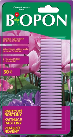 BOPON gødningspinde til blomstrende planter 30 stk