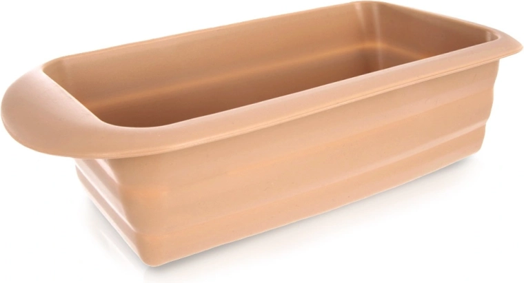 Silikonebageform til brød beige 29 cm