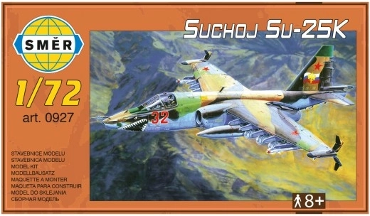 Model af fly Suchoj Su-25K