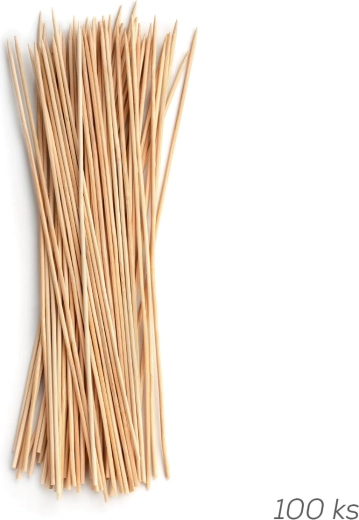 Spyd med spids 27 cm (100 stk.)