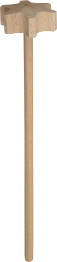 Træpiskeris 30 cm i bøgetræ