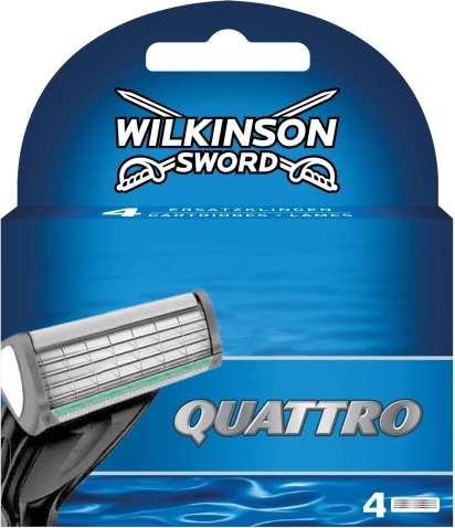 Reserveskær WILKINSON QUATTRO, 4 stk.