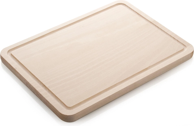 Træskærebræt med rille BRILLANTE 31 × 23 cm