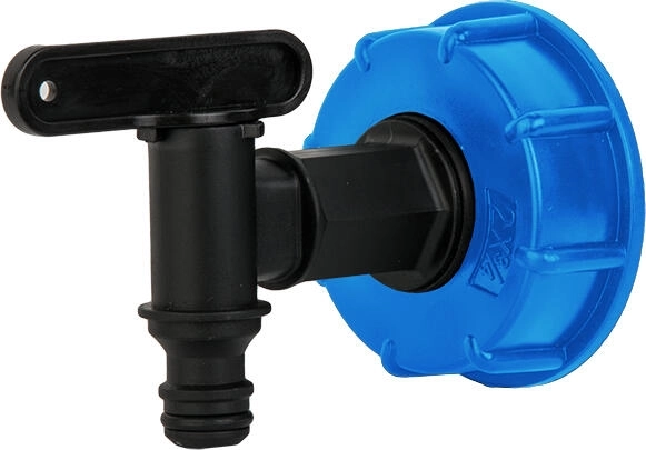 IBC-hane 3/4" med lynkobling og S60x6-adapter