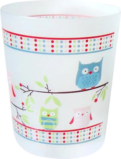 Badeværelsesspand med uglemotiv TORO 20 × 24 cm