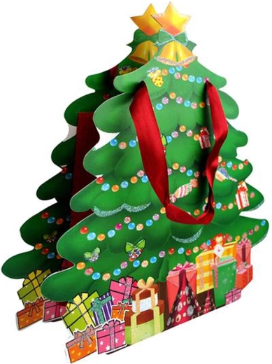 Gavepapirspose til jul 27 × 8 × 28 cm
