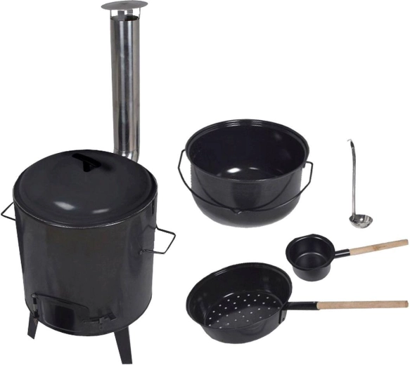 Kedelsæt med eget fyr 16 l