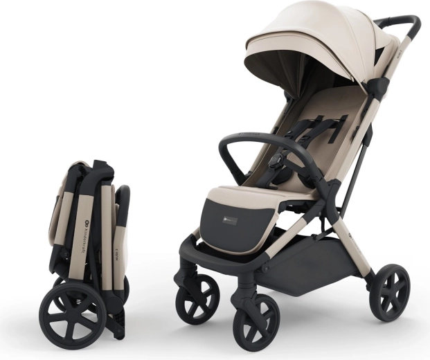 Sportsklapvogn Kinderkraft Select Nubi 3 sand beige
