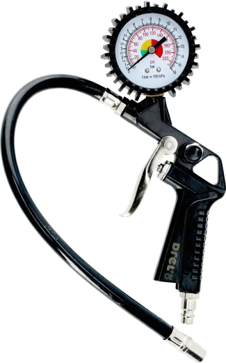 Blæsepistol med manometer Drel