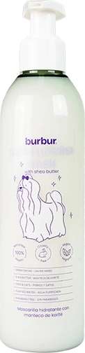 Burbur fugtgivende maske med sheasmør til hunde 250 ml