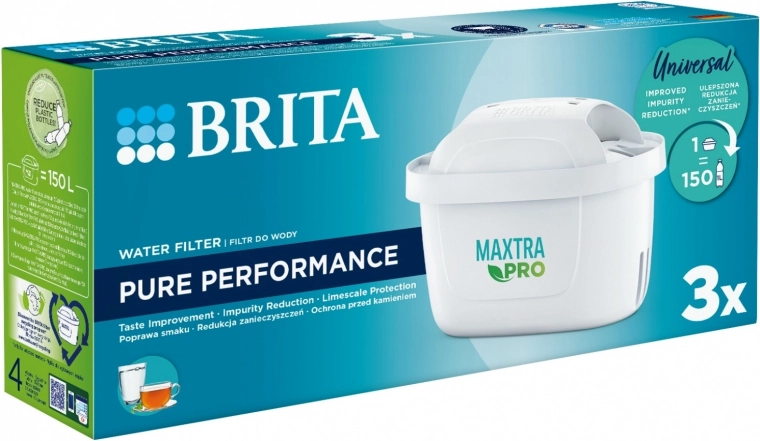 Udskiftelige filtre BRITA MAXTRA PRO Pure Performance – 3 stk.