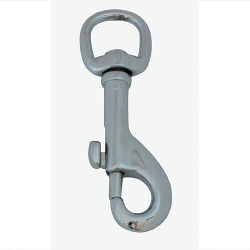 Drejelig karabinhage 55 × 10 mm, krom, pakke med 10 stk.